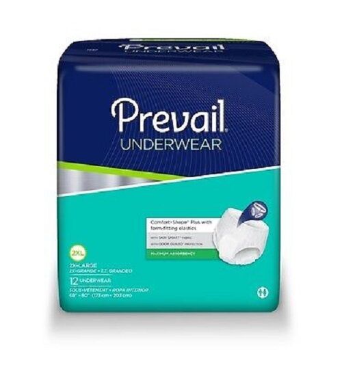 Prevail Extra Absorbency Underwear, 2x-large, Xxl,  Pv-517 - Case Of 48