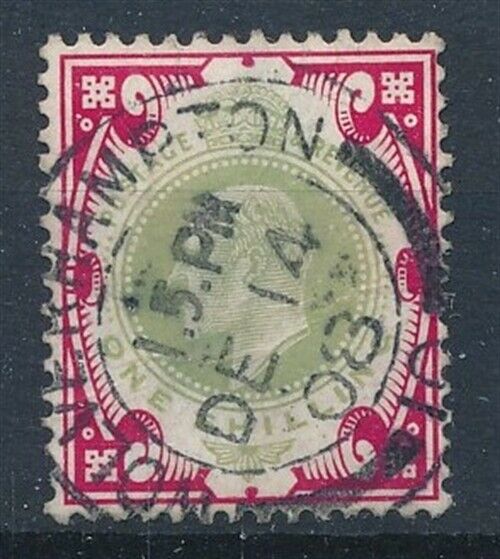 [58930] Great Britain Very Nice Cancellation On Used Very Fine Stamp