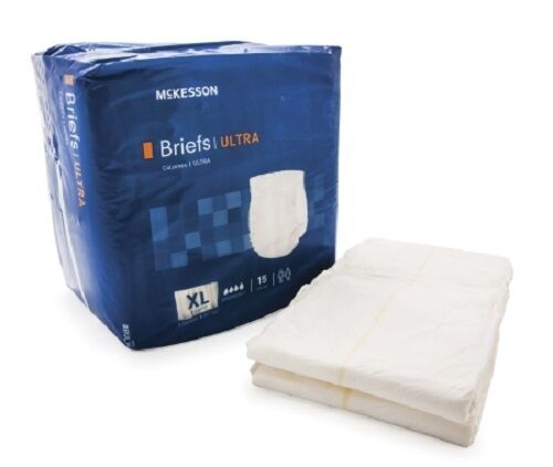 Adult Disposable Briefs Diapers - Contour - X-large - Heavy Absorbency - 60/case