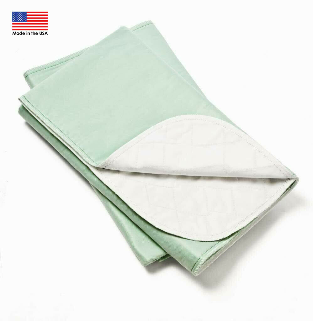 6 New Bed Pads Reusable Underpads 34x36 Hospital Grade Incontinence Washable