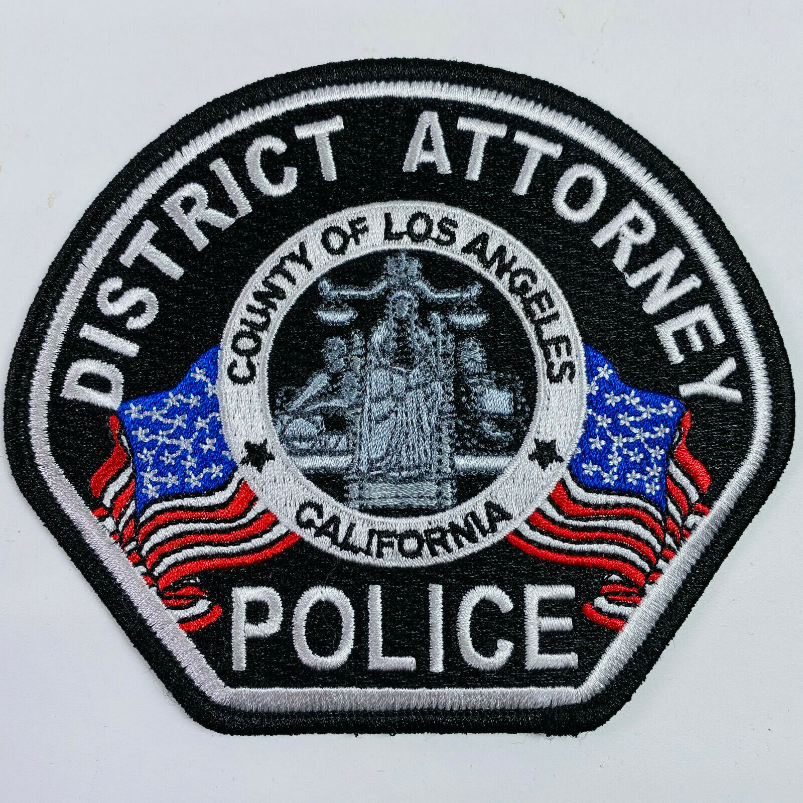 District Attorney Police California Ca Patch (b1)
