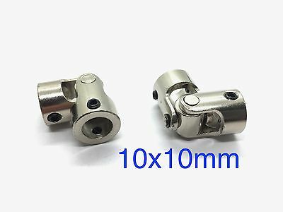 1pc 10x10mm Rc Boat Universal Joint Coupling U-joint  (us Good Seller/ship)