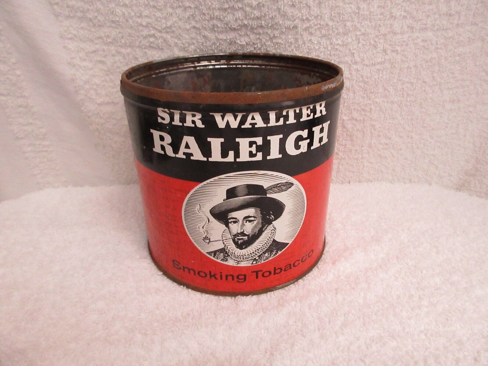 Vintage Sir Walter Raleigh Tobacco Tin No Lid Lot F