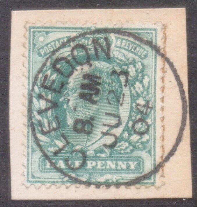 Gb  Britain  Edward 7th  Postmark / Cancel "clevedon"  1904