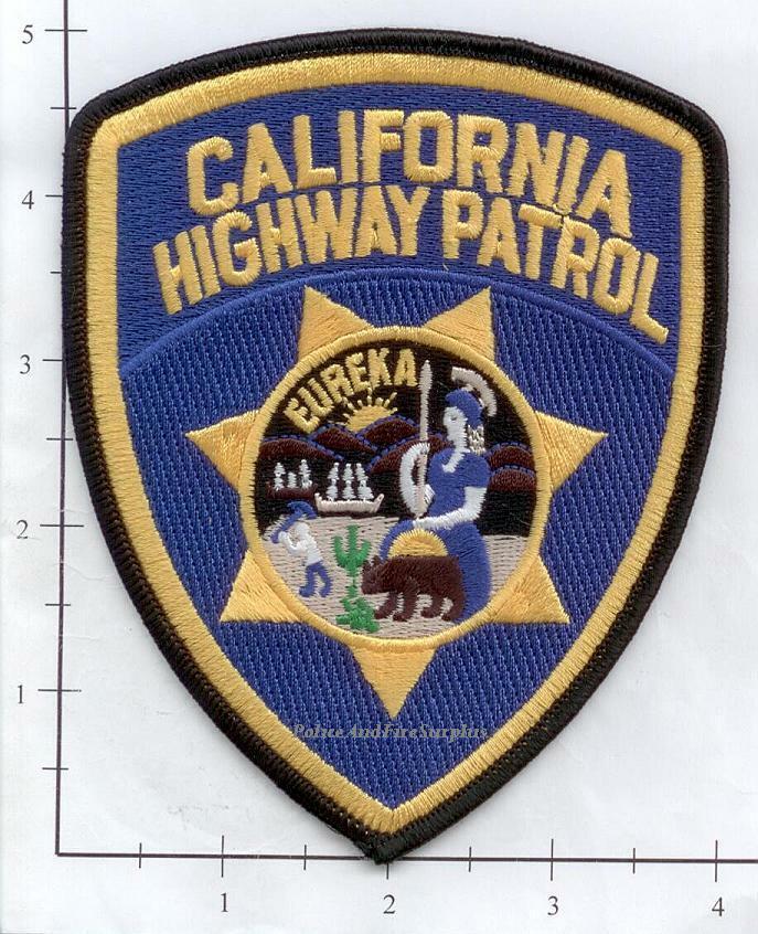 California - California Highway Patrol Ca State Police Patch  Chips  Chp
