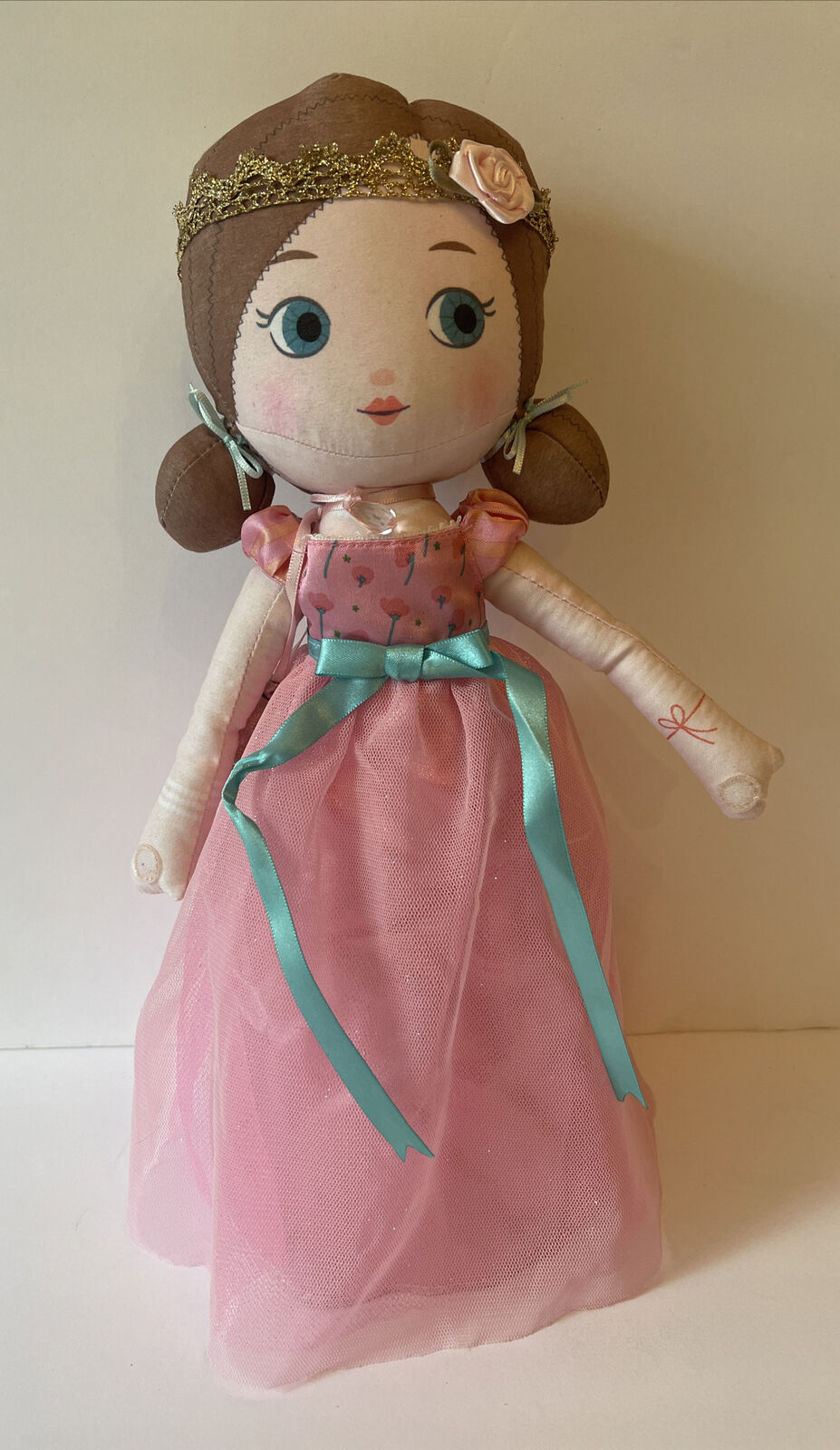 Zapf Creations Mooshka Doll Fairy Tales Princess Pink Ballerina Plush Stuffed