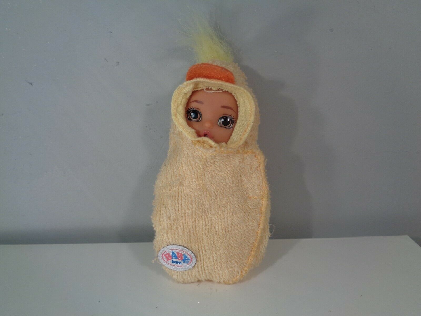 Zapf Creation Mini Baby Born 4” In Duckling Costume (dl18)