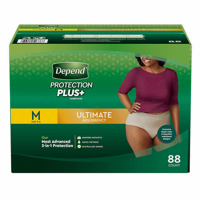 Depend Fit-flex Underwear For Women Size: Medium - 88ct - Free Shipping!