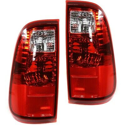 2008-2016 Replacement Tail Light Lamp Pair For Ford F250 F350 Super Duty Truck